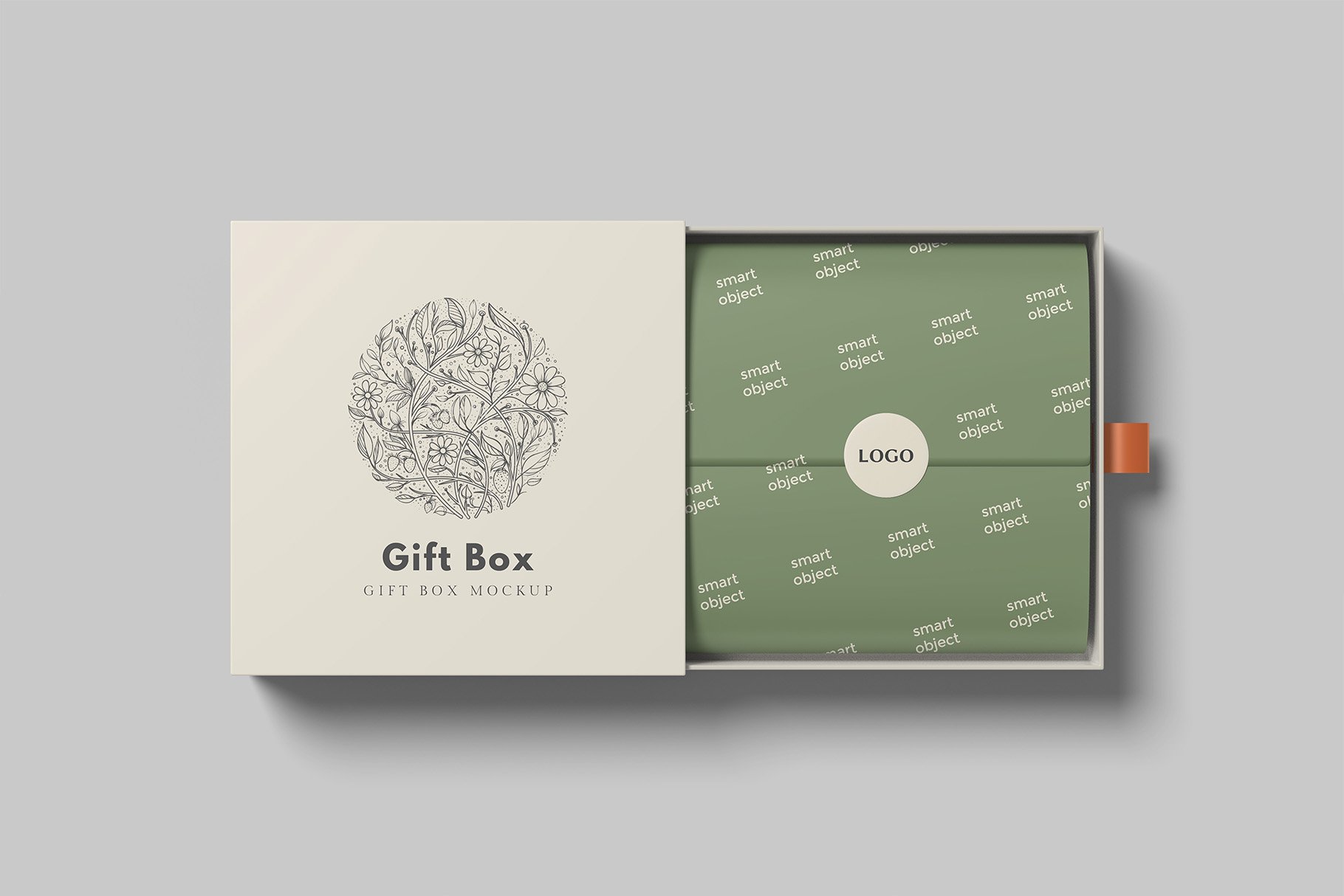 Gift Box Mockup cover image.