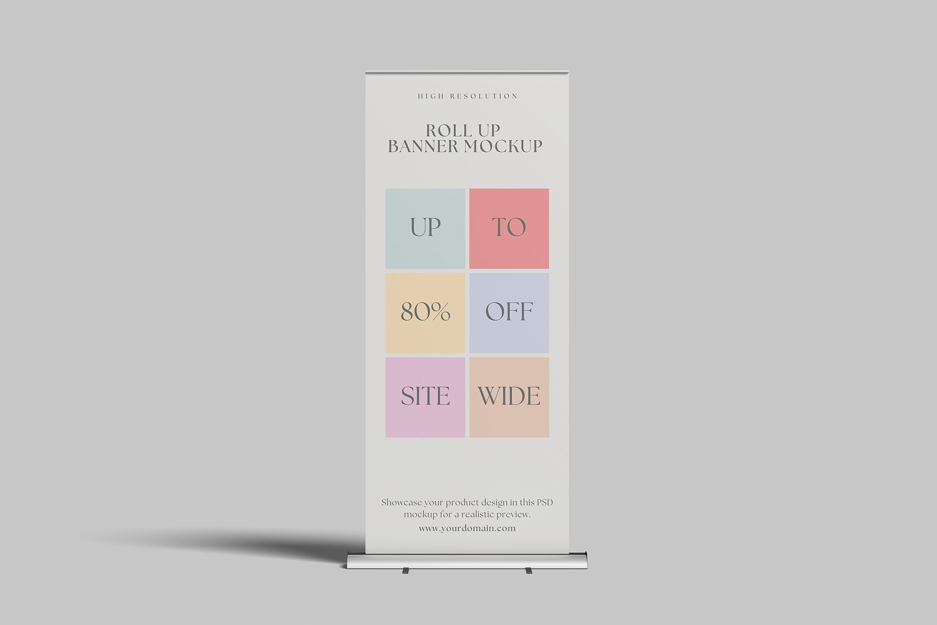 Rollup Banner Mockup preview image.