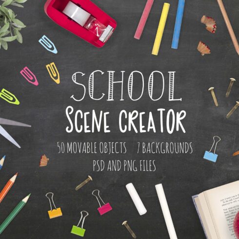 School Scene Creator - Top View cover image.