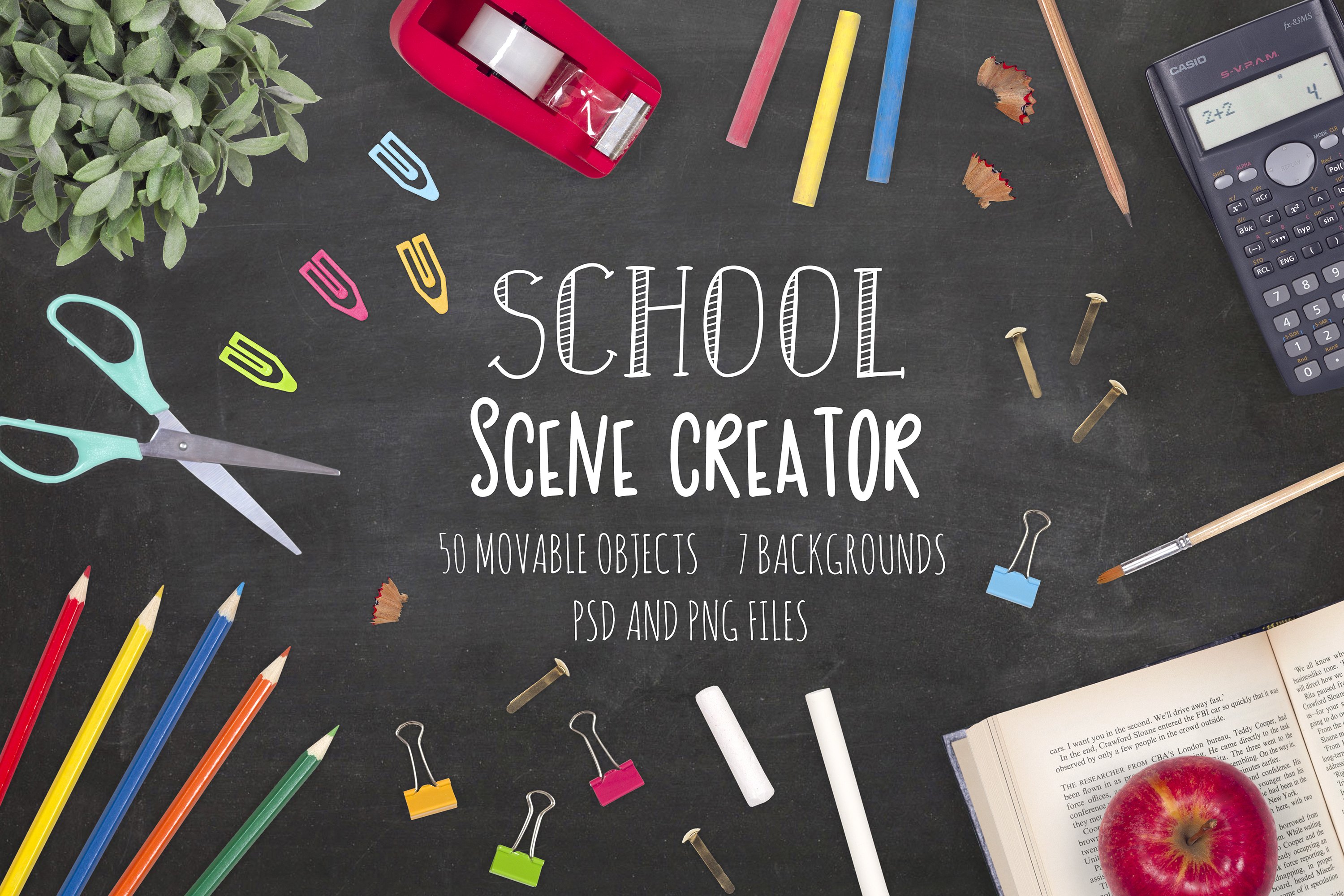 School Scene Creator - Top View cover image.