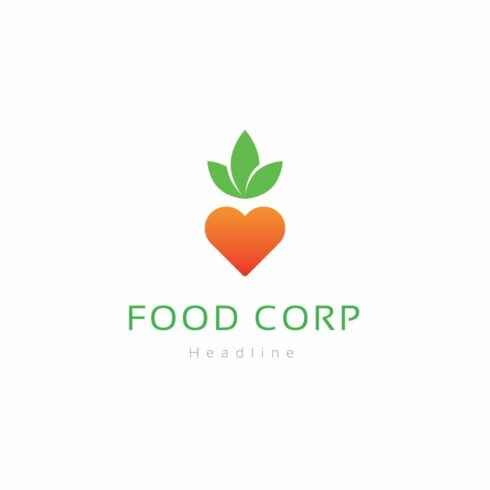 Food corporation logo. cover image.