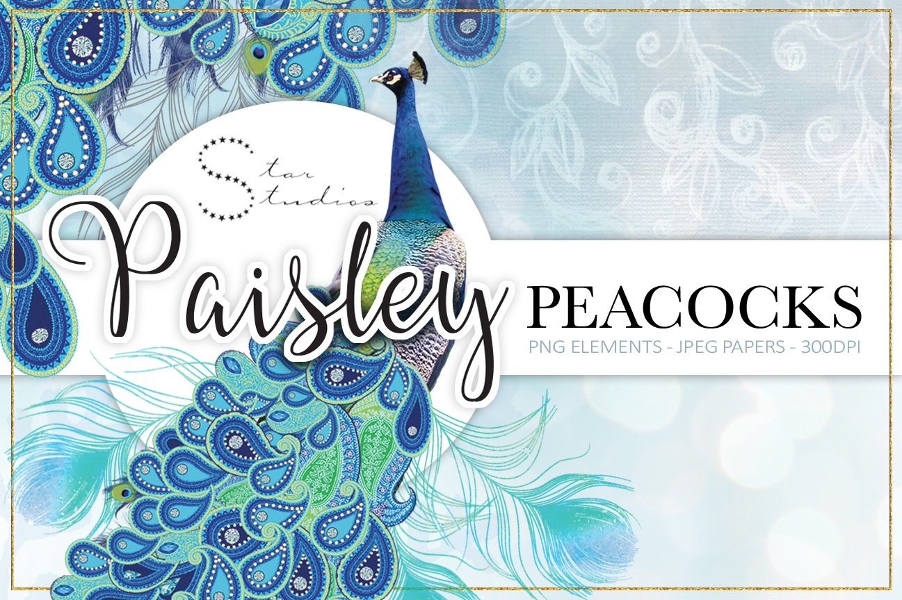 Paisley Peacocks Pack cover image.