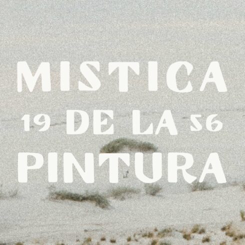 Mistica Typeface cover image.