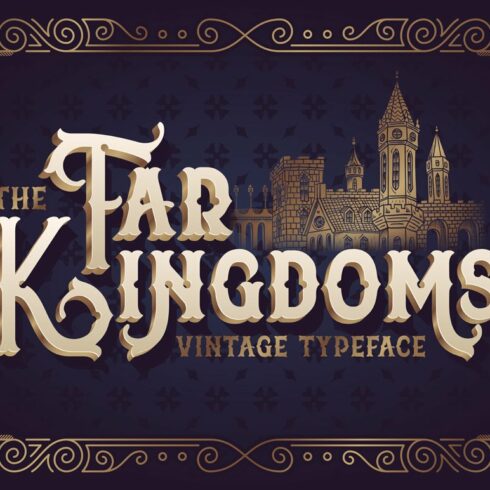 The Far Kingdoms font cover image.