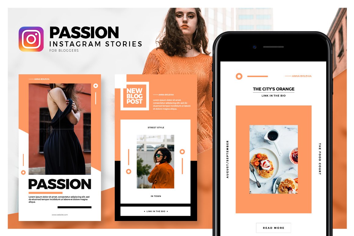 Passion - Instagram Stories Pack cover image.