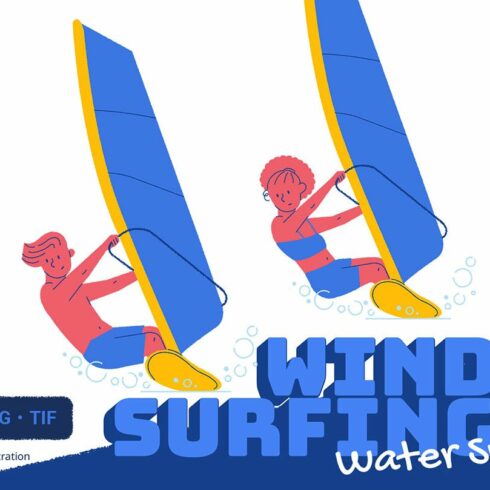 Windsurfing | Water Sports Couple cover image.