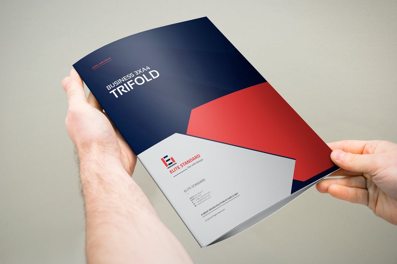 3xA4 Trifold Brochure cover image.