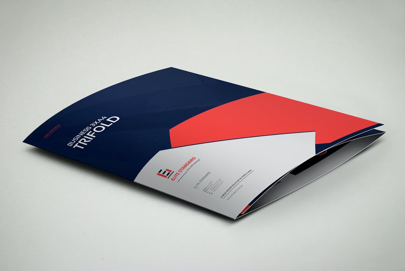 3xA4 Trifold Brochure preview image.