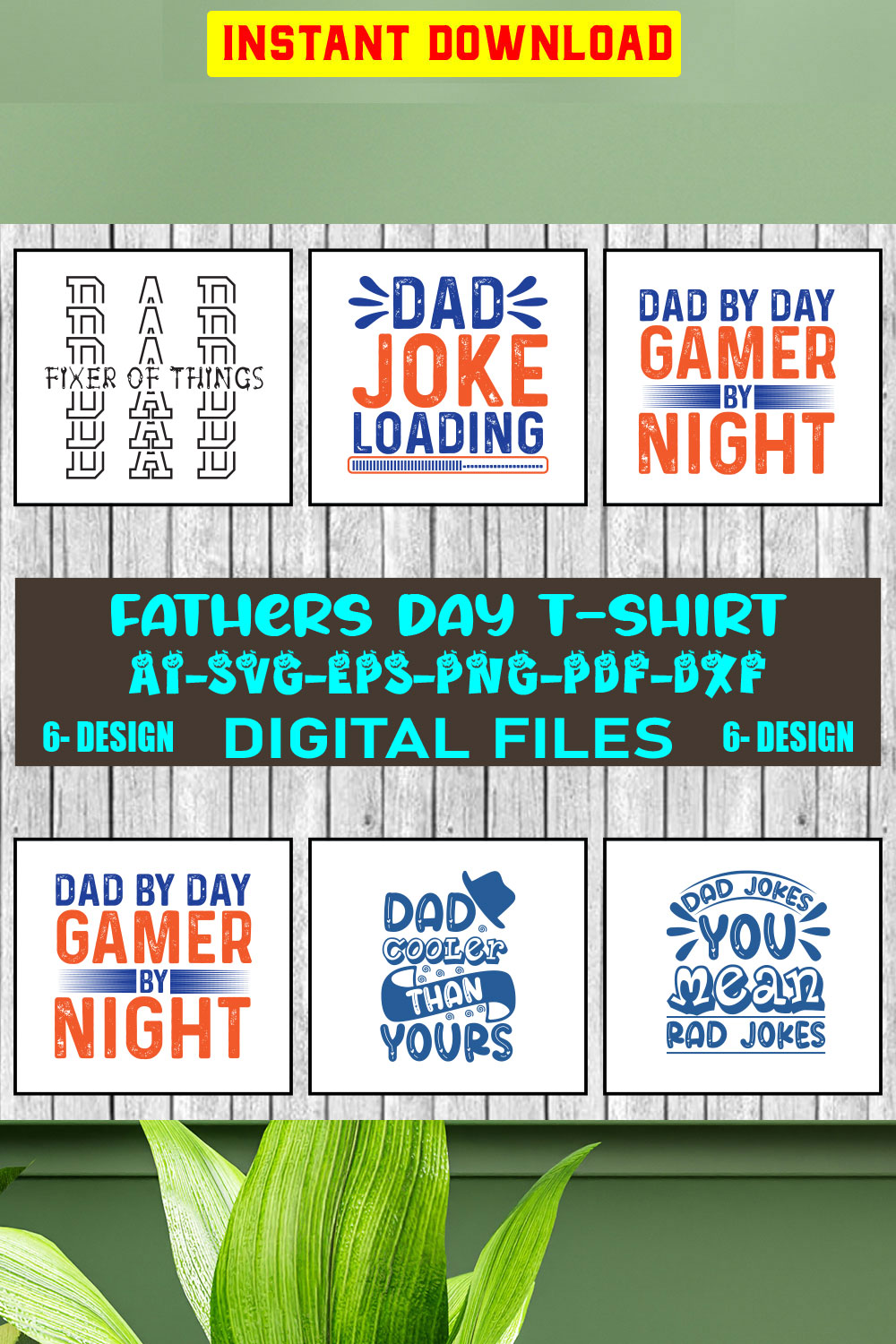 Father's Day Bundle SVG Dad Bundle Svg png dxf Funny Dad Svg Father's Day SVG dad Decal Designs papa,Dad Life SVG cut file silhouette Cricu Vol-09 pinterest preview image.