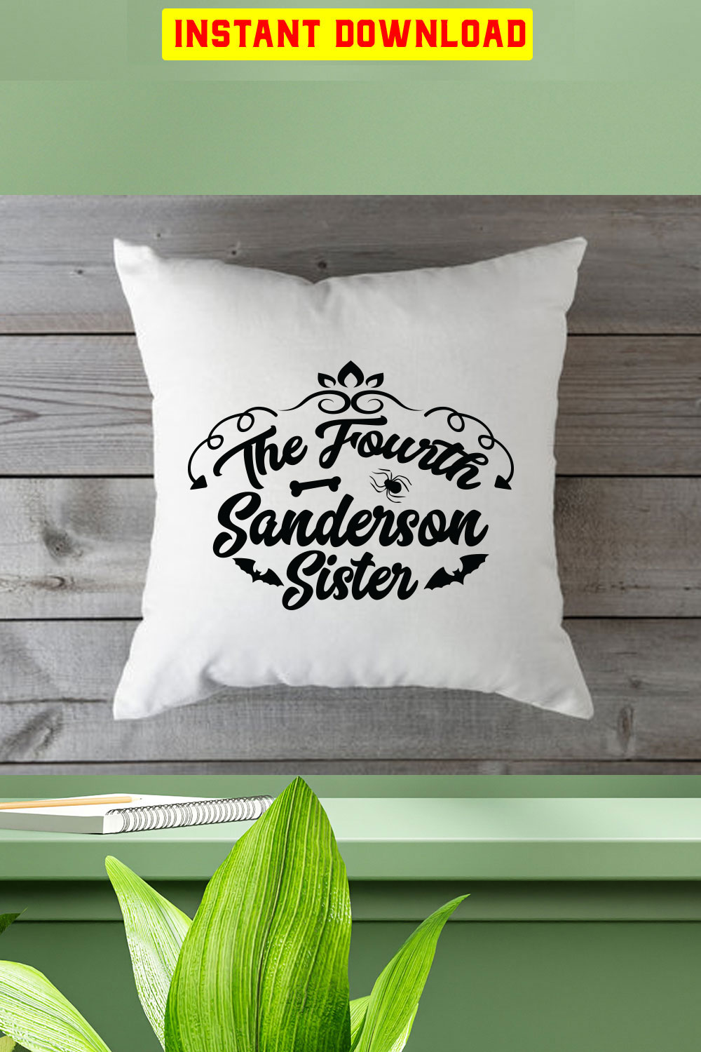 The Fourth Sanderson Sister pinterest preview image.