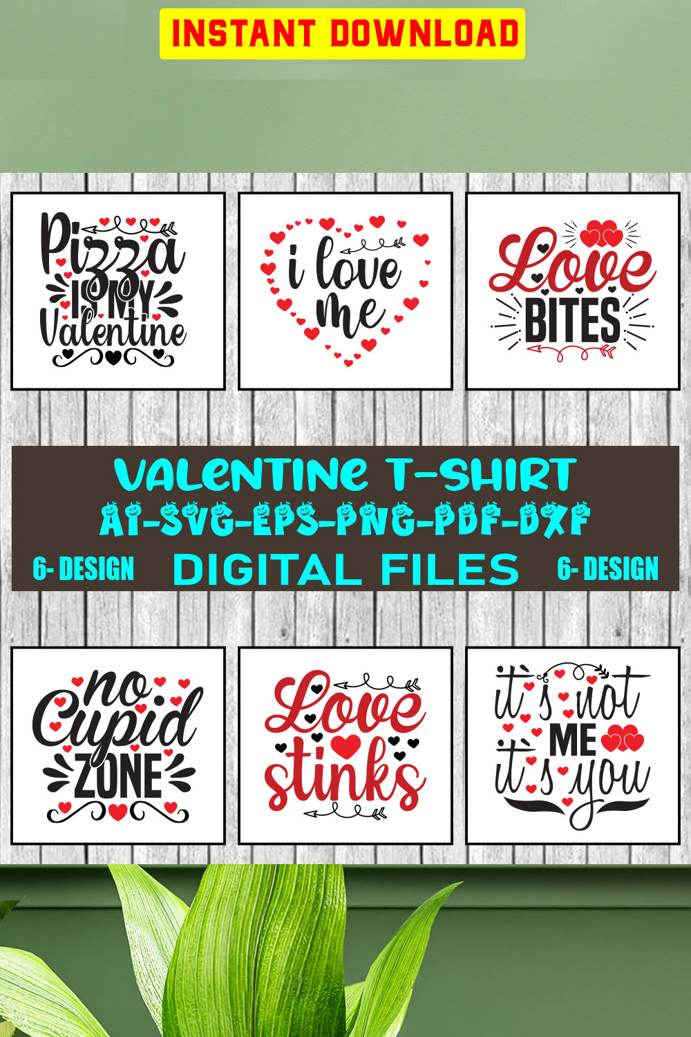 Valentines SVG Bundle, Valentine's Baby Shirts svg, Valentine Shirts svg, Cute Valentines svg, Heart Shirt svg, Love svg, Cut File Cricut Vol-13 pinterest preview image.