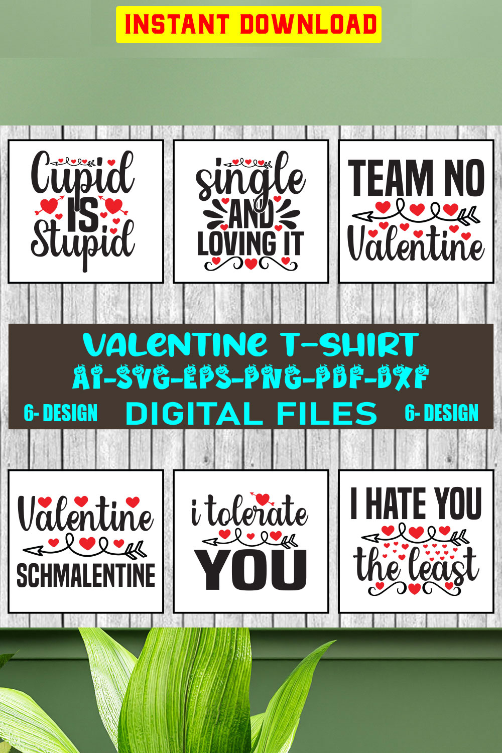 Valentines SVG Bundle, Valentine's Baby Shirts svg, Valentine Shirts svg, Cute Valentines svg, Heart Shirt svg, Love svg, Cut File Cricut Vol-15 pinterest preview image.
