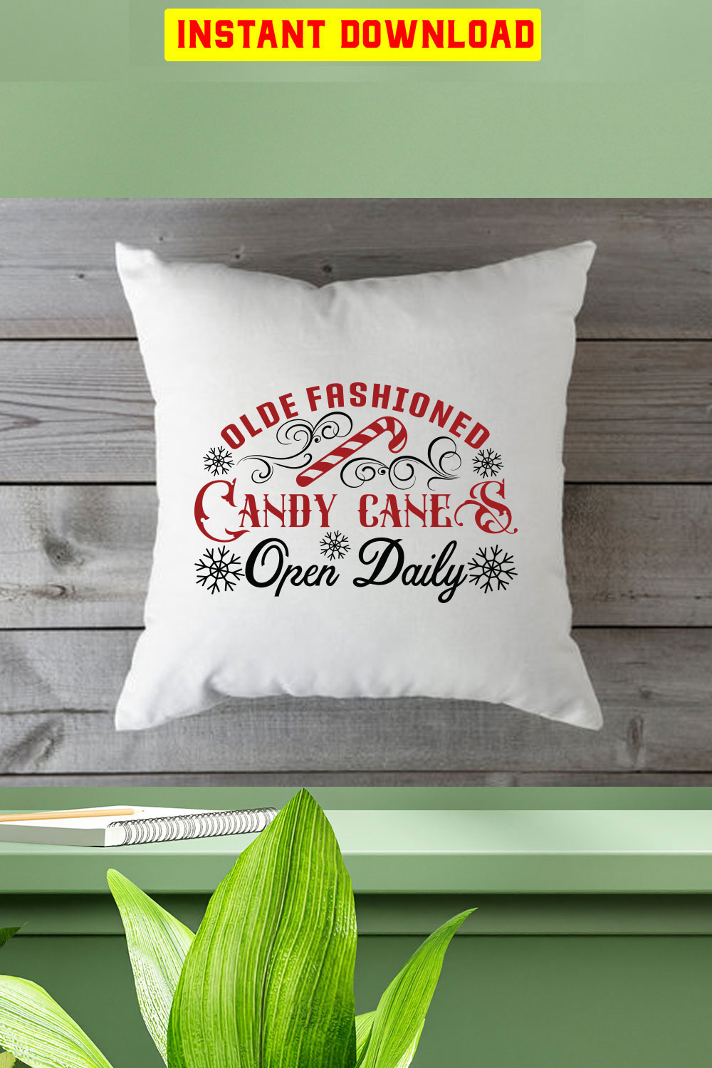 Olde Fashioned Candy Canes Open Daily pinterest preview image.