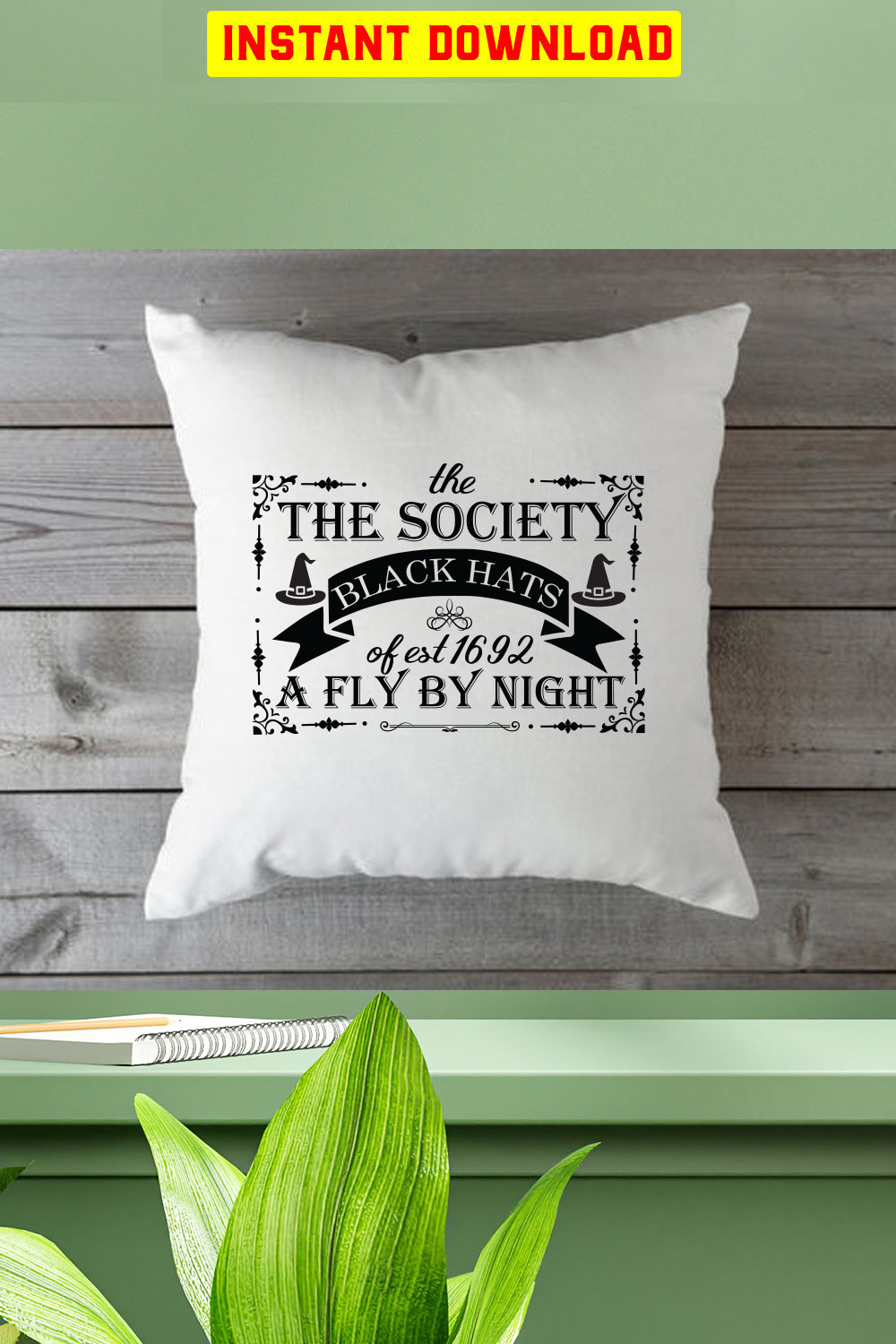 The Society Black Hats Of Est 1692 A Fly By Night pinterest preview image.