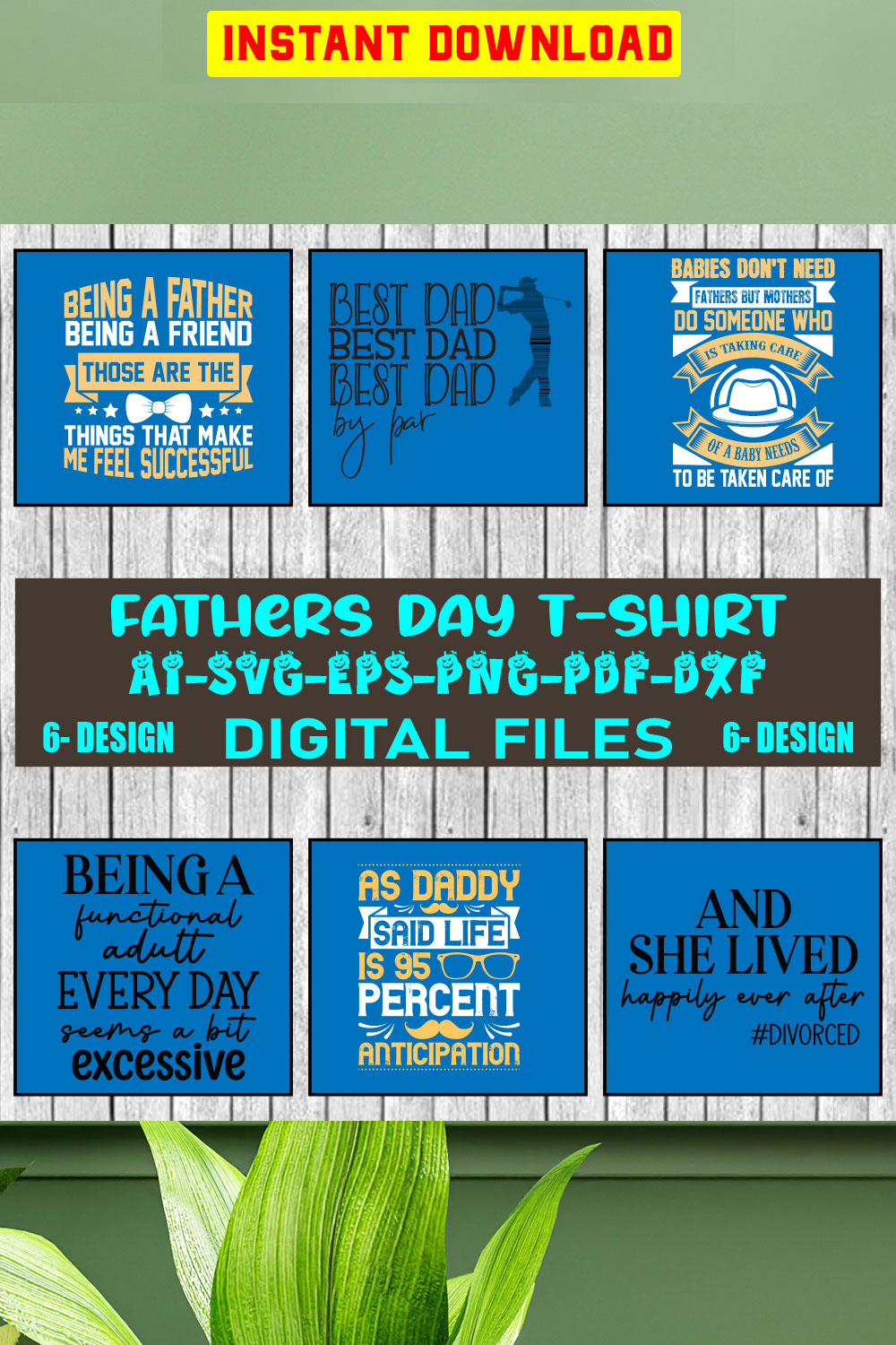Father's Day Bundle SVG Dad Bundle Svg png dxf Funny Dad Svg Father's Day SVG dad Decal Designs papa,Dad Life SVG cut file silhouette Cricu Vol-06 pinterest preview image.