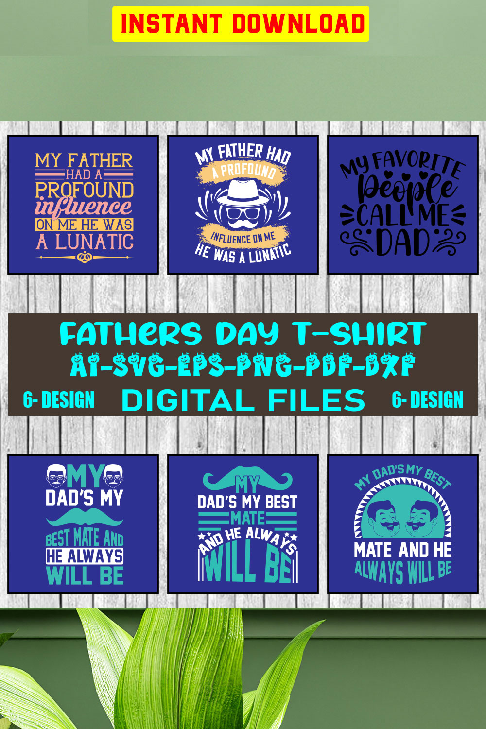 Father's Day Bundle SVG Dad Bundle Svg png dxf Funny Dad Svg Father's Day SVG dad Decal Designs papa,Dad Life SVG cut file silhouette Cricu Vol-29 pinterest preview image.