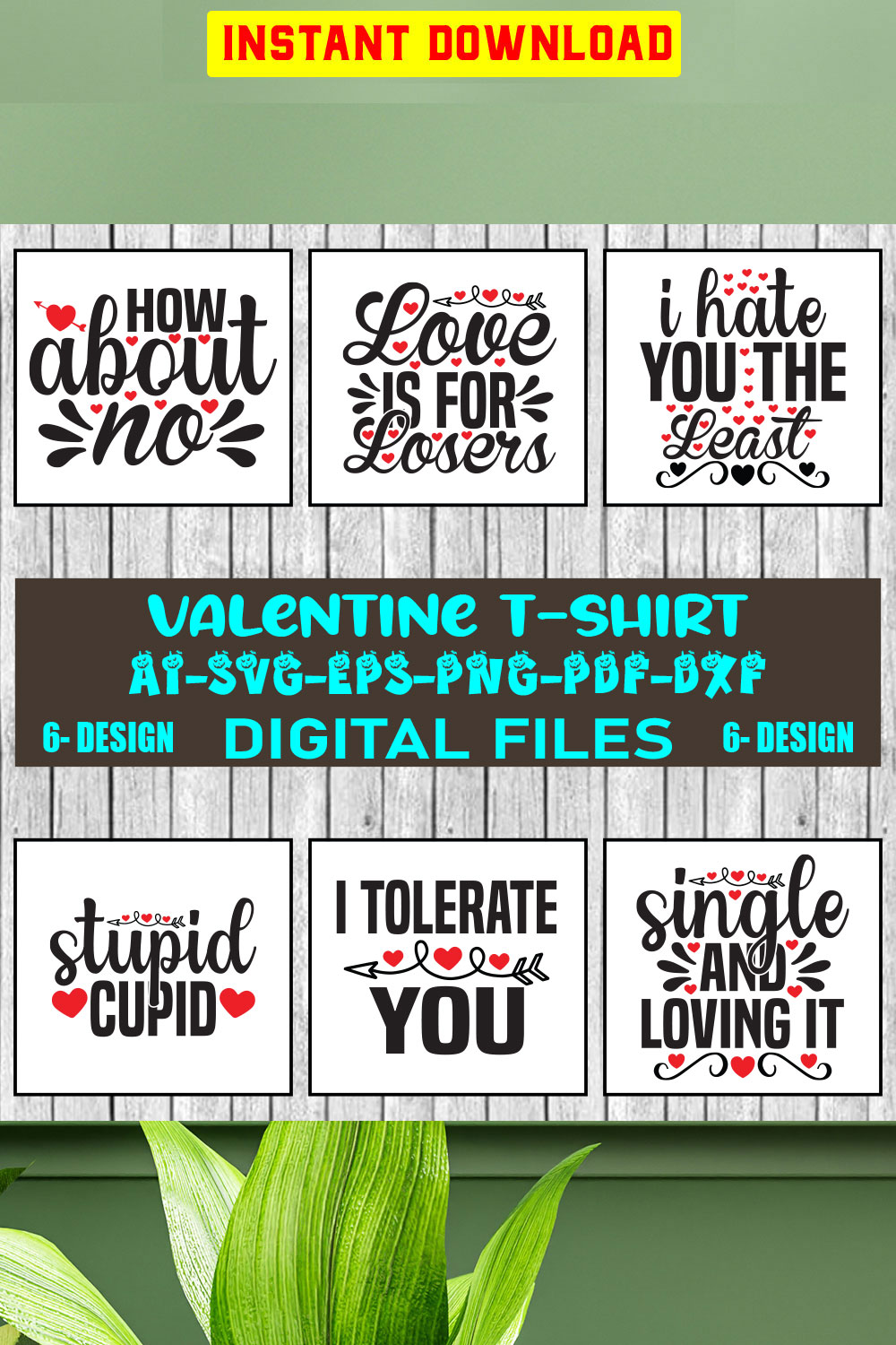 Valentines SVG Bundle, Valentine's Baby Shirts svg, Valentine Shirts svg, Cute Valentines svg, Heart Shirt svg, Love svg, Cut File Cricut Vol-18 pinterest preview image.