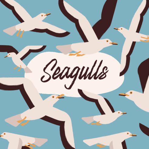 Seagulls set cover image.