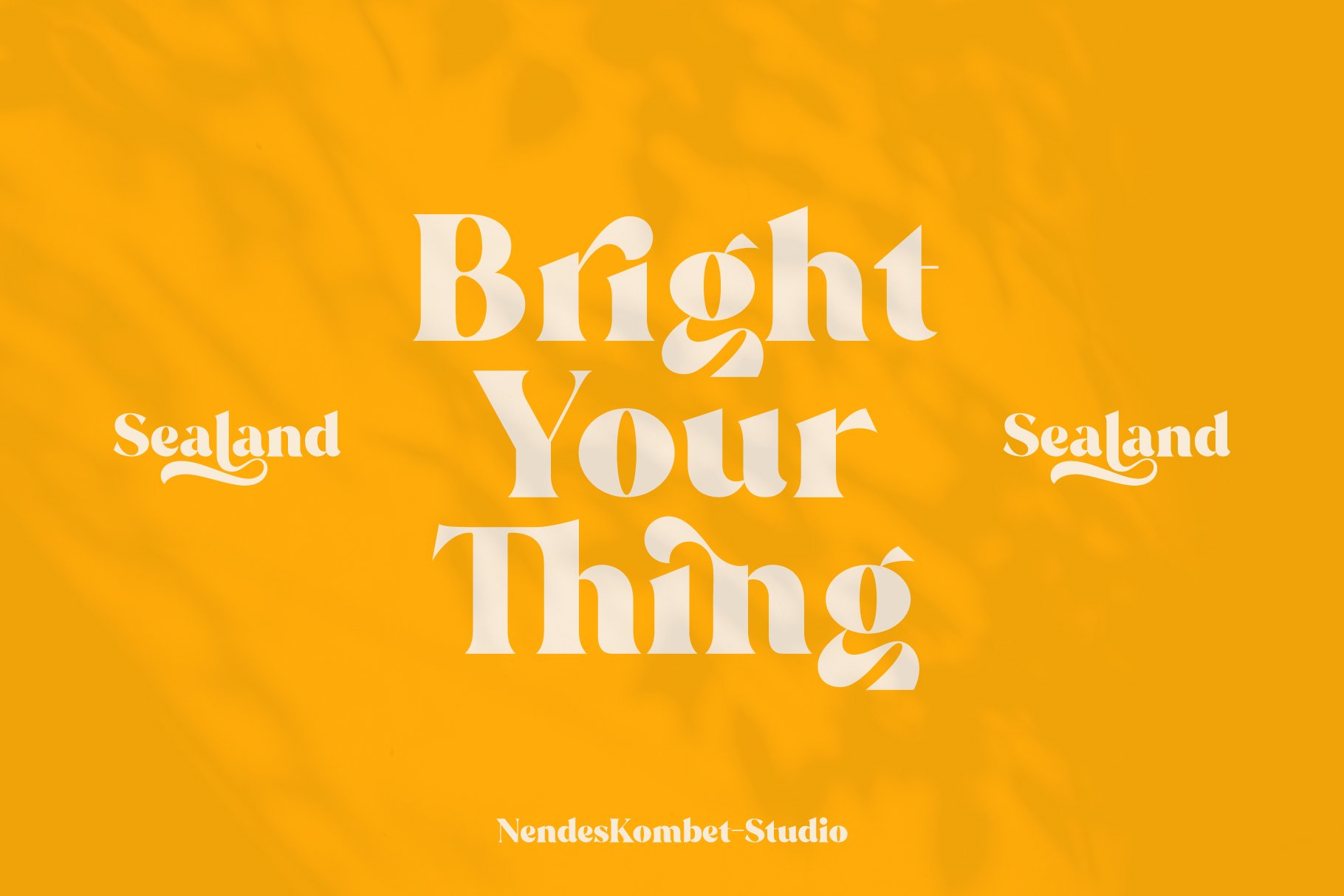 Sealand - a classy serif preview image.