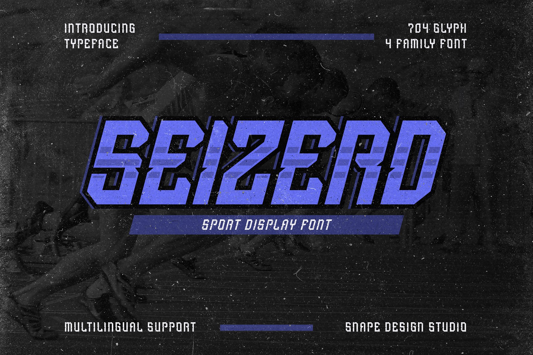 Seizerd - Sport Font cover image.