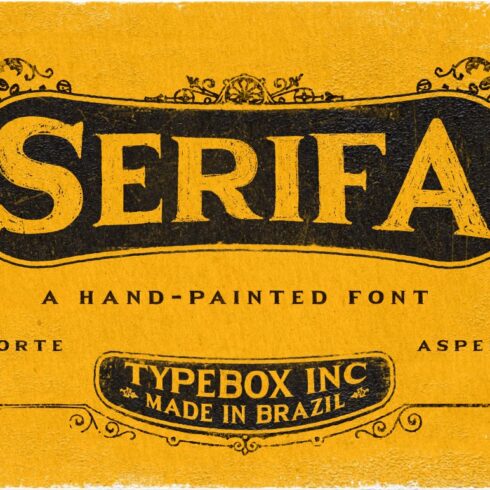 Serifa Typeface cover image.