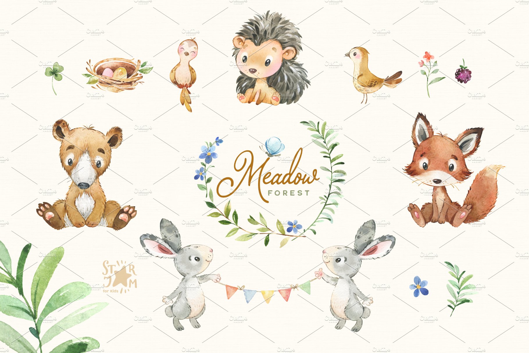 Forest Meadow Collection preview image.