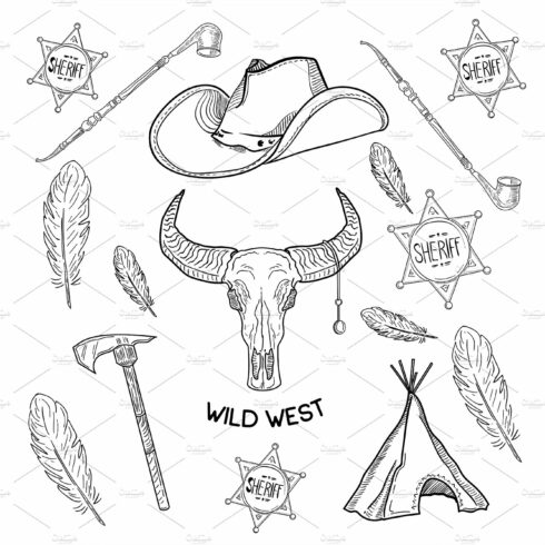 Set of wild west cover image.