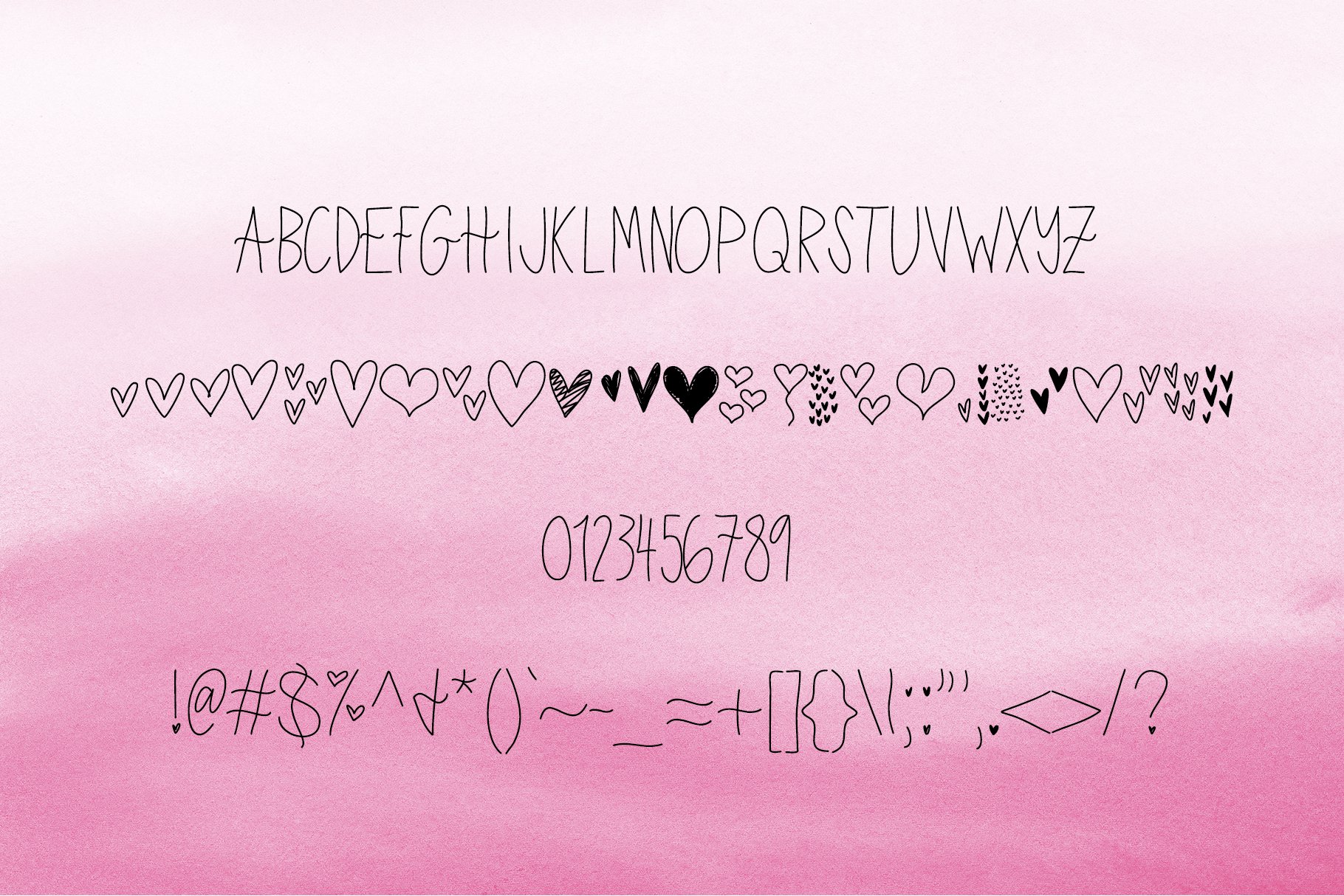 Sailor's Heart Font - Made with Love preview image.