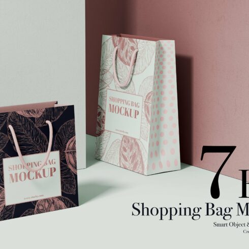 Shopping Bag Mockup cover image.