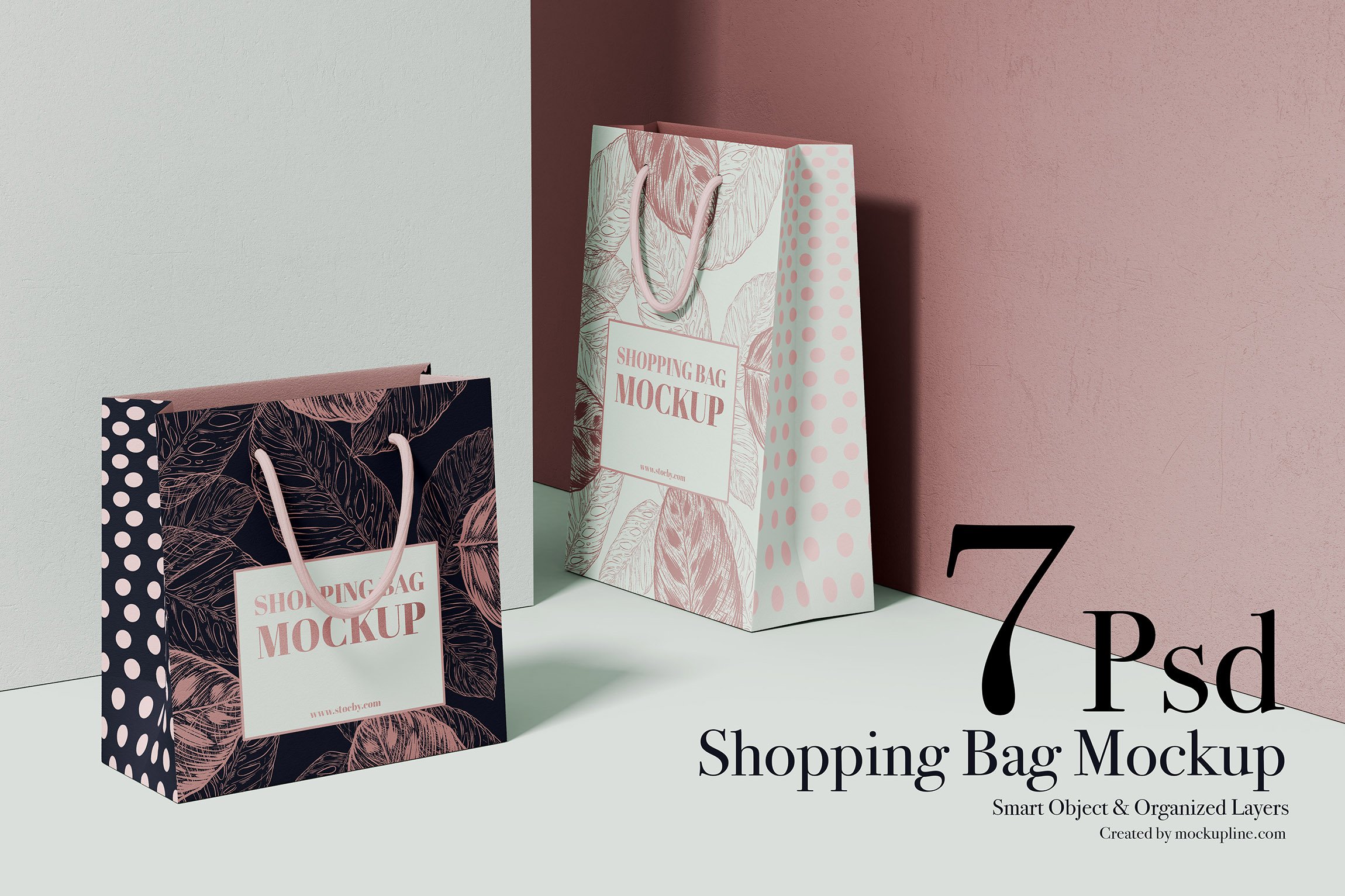 Shopping Bag Mockup cover image.