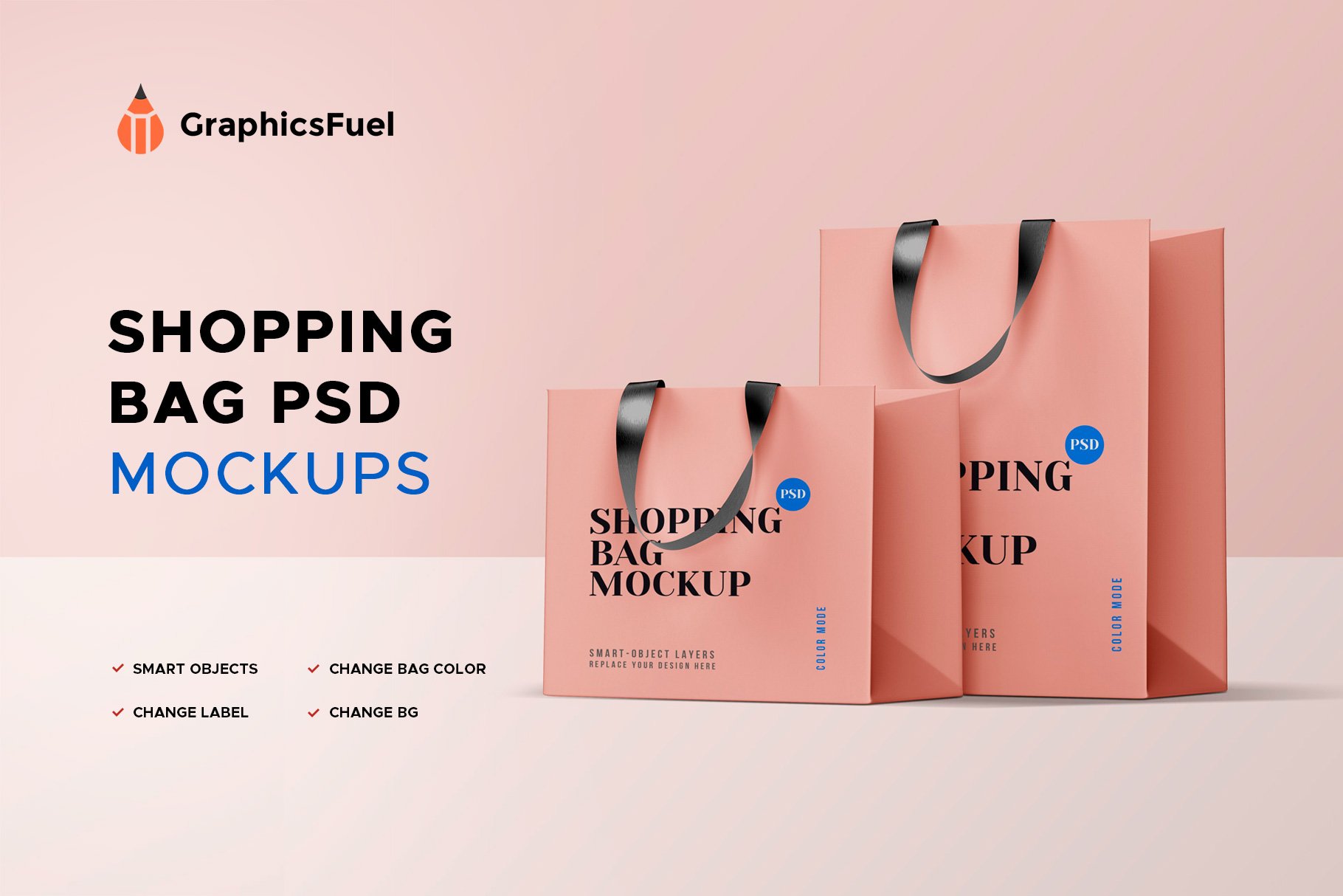 Shopping Bag Mockup Set cover image.