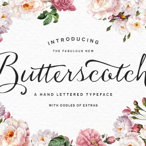 Butterscotch Typeface cover image.