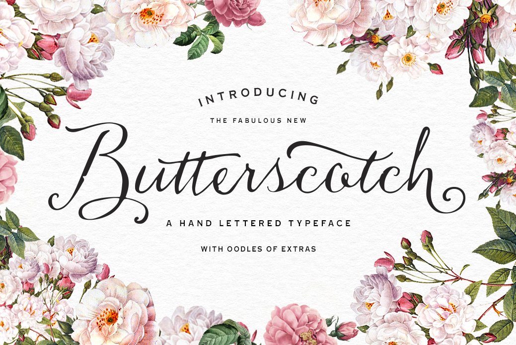 Butterscotch Typeface cover image.