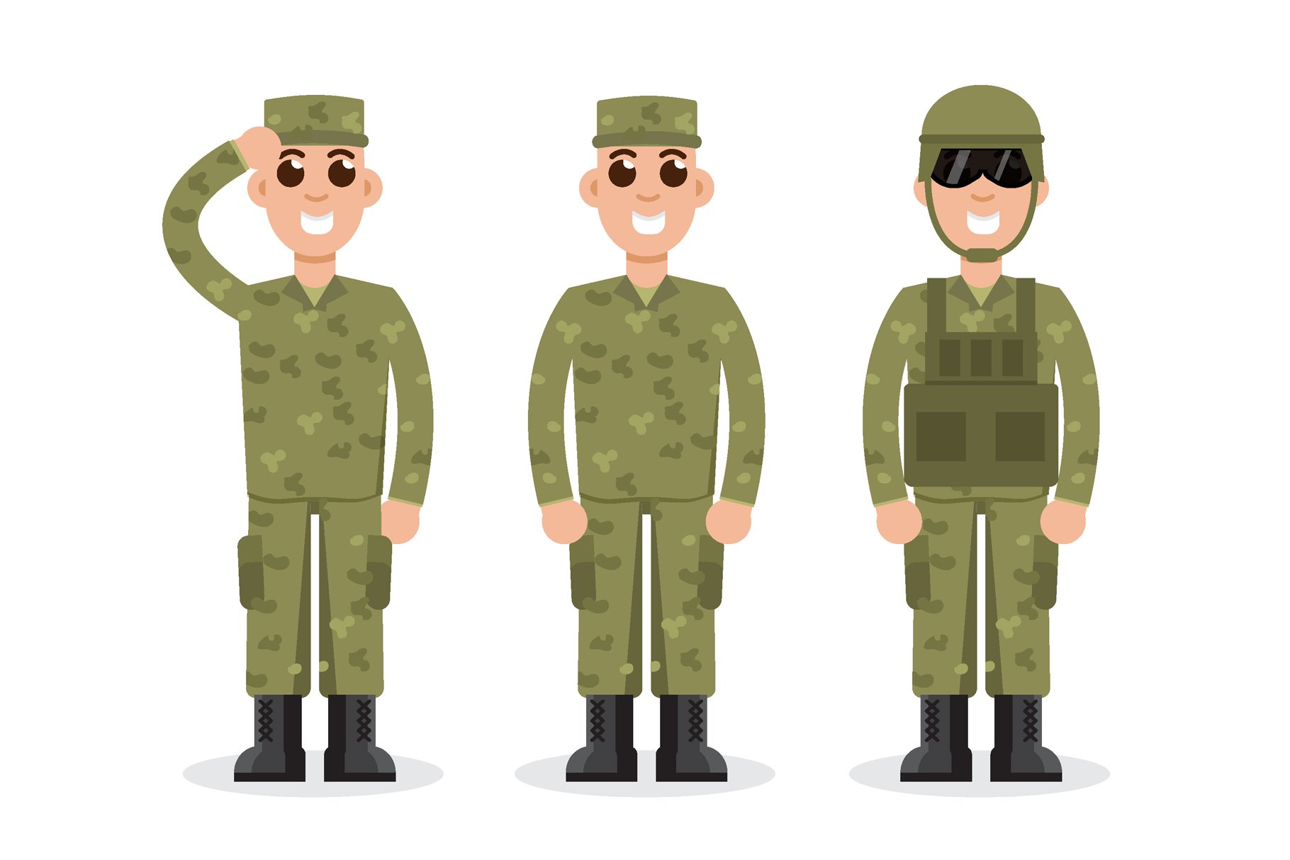Man US Army soldiers cover image.