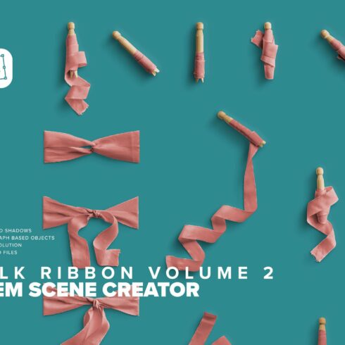 Silk Ribbons Scene Creator vol.2 cover image.