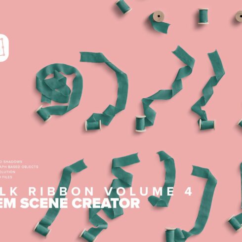 Silk Ribbons Scene Creator vol.4 cover image.