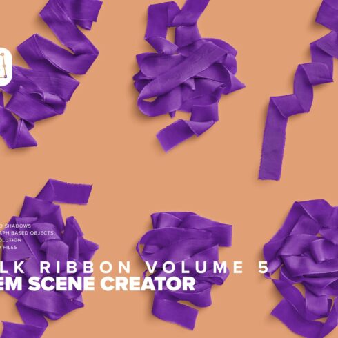 Silk Ribbons Scene Creator vol.5 cover image.