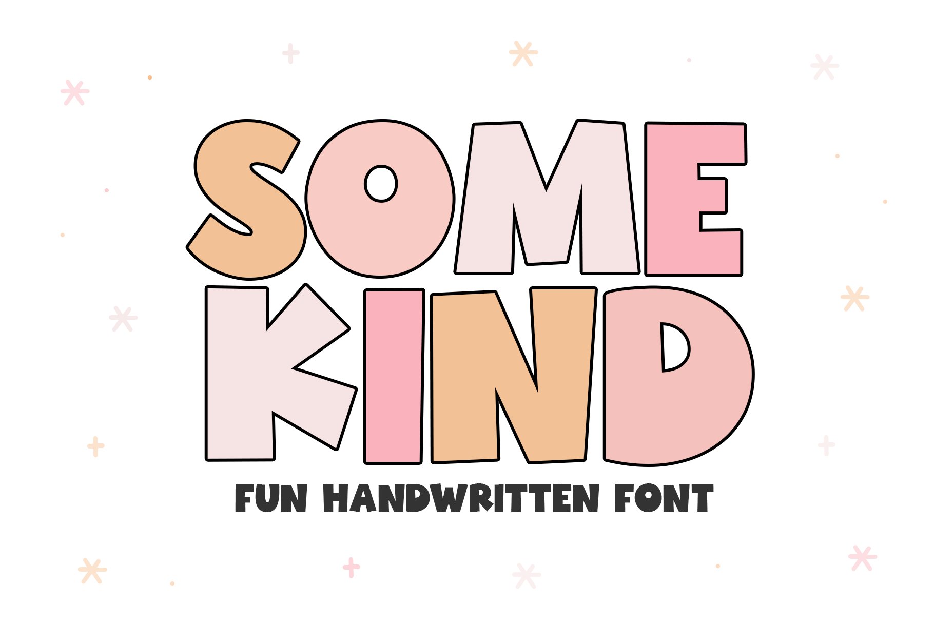 Somekind | Fun Handwritten Font cover image.