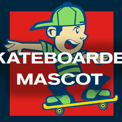 Skateboarder Mascot cover image.