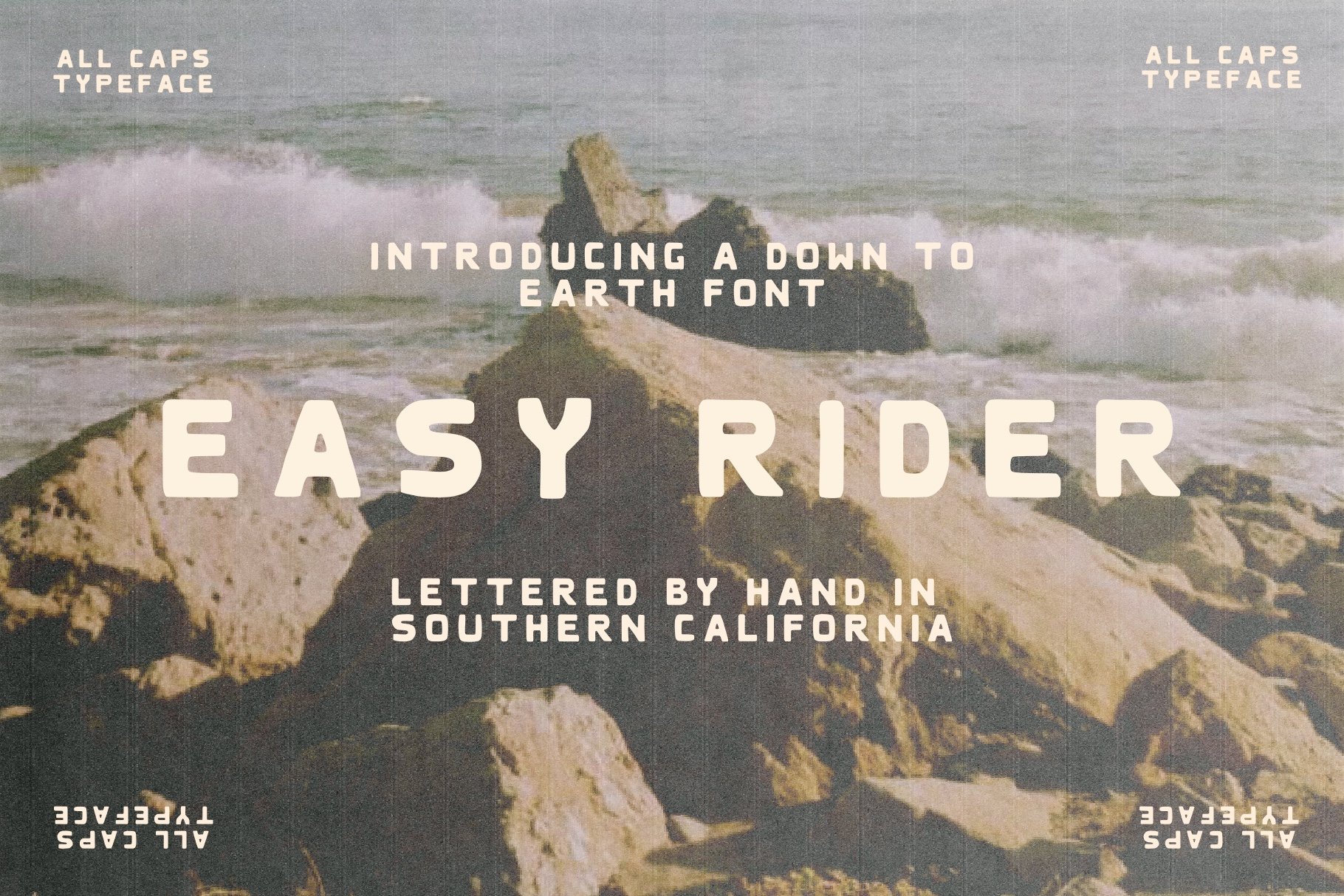 Easy Rider | Hand Drawn Sans Serif cover image.