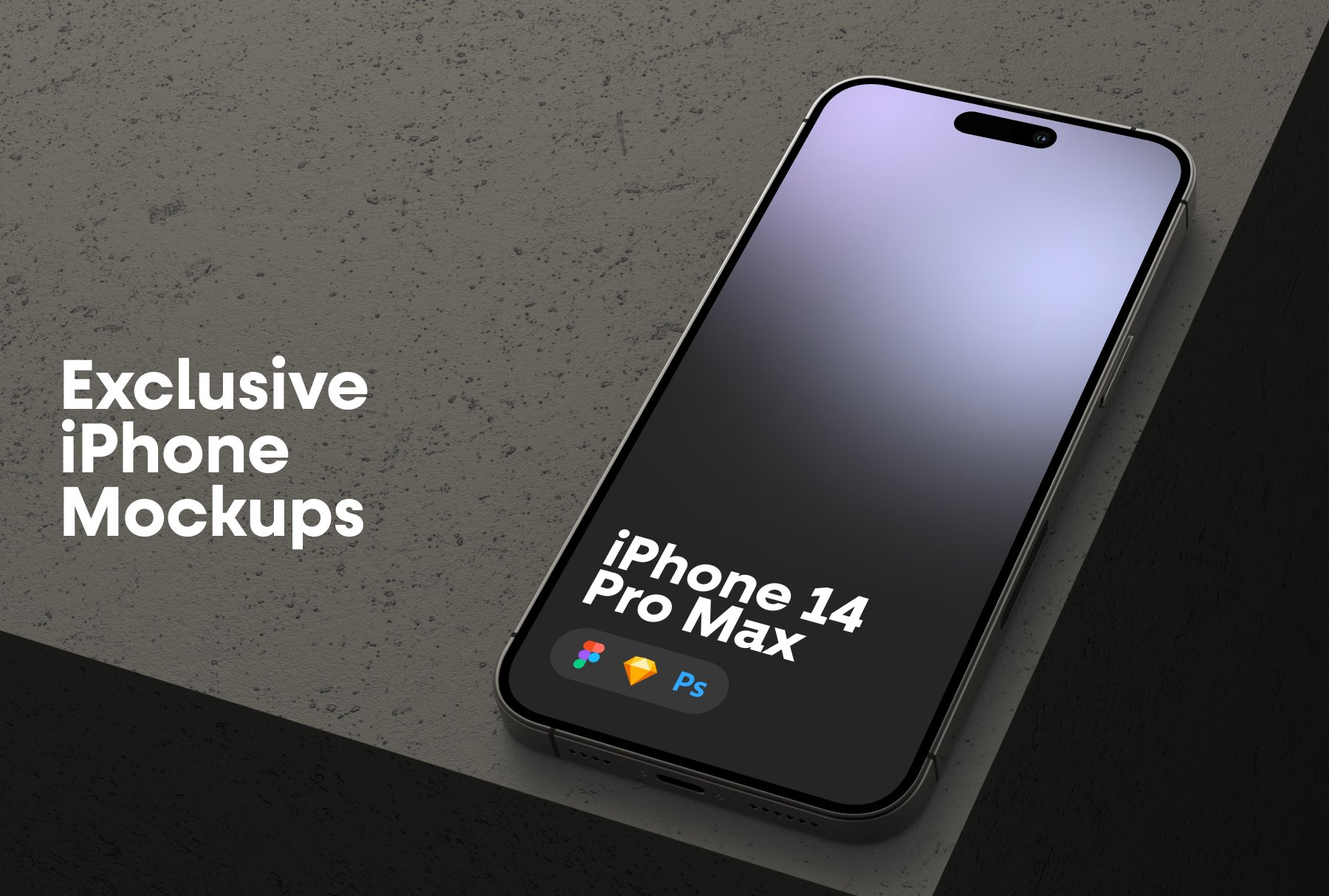 Collection iPhone 14 Pro Max Mockups preview image.