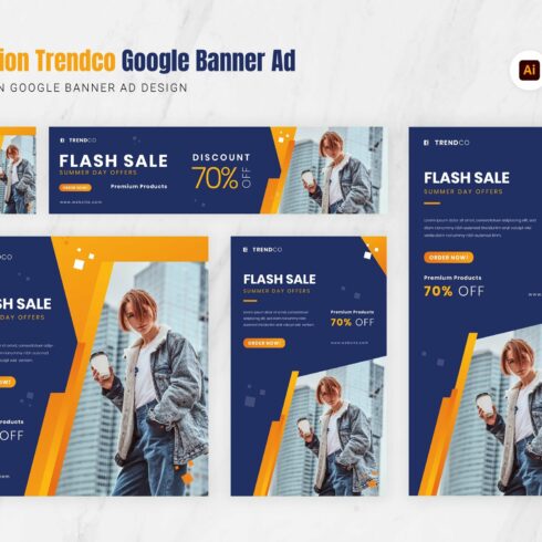Fashion Trendco Google Ads cover image.