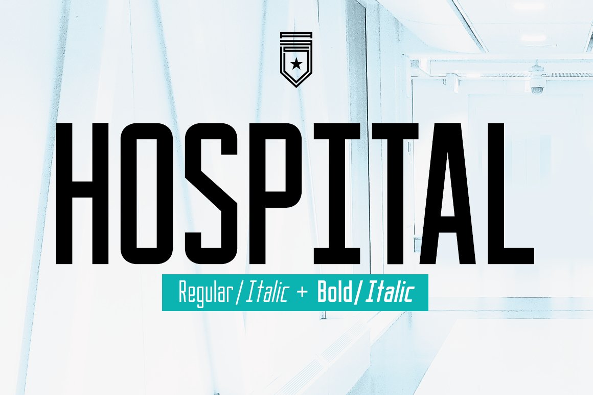 Hospital (Regular & Bold) cover image.