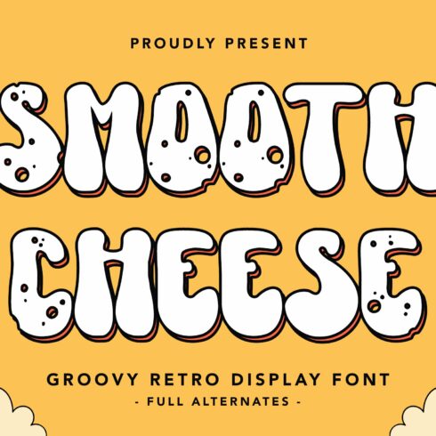 Smooth Cheese - Groovy Retro Font cover image.