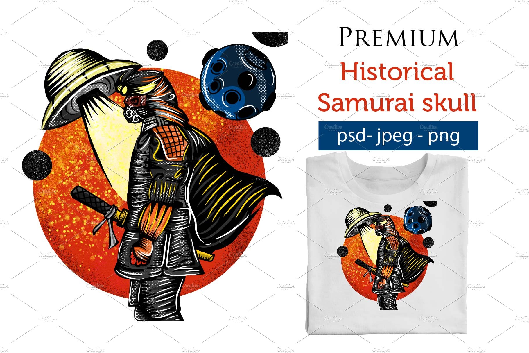 Premium Hster Samurai cover image.