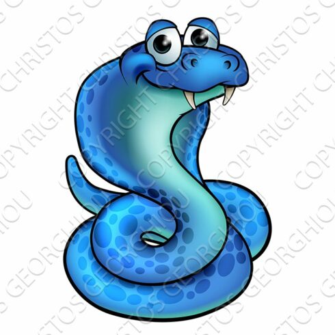 Cartoon Cobra Snake cover image.