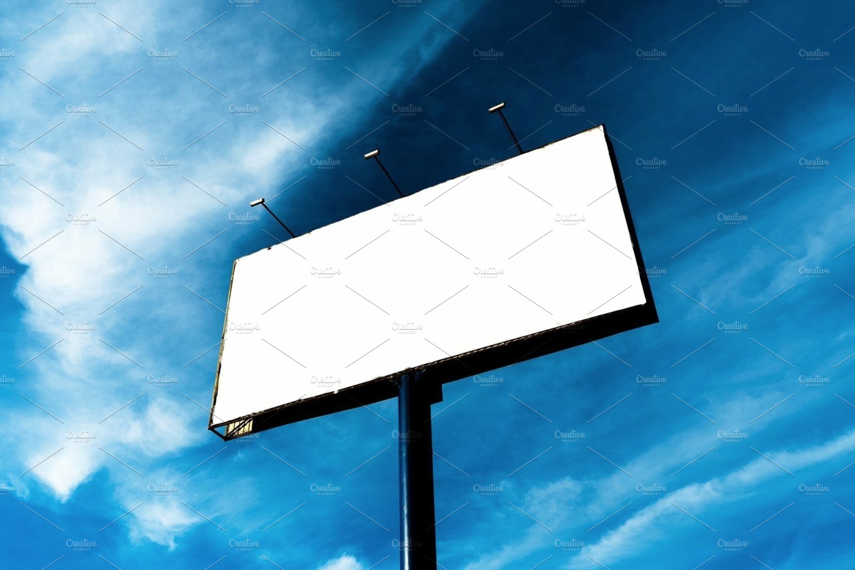 billboard Mockup Blank Screen preview image.