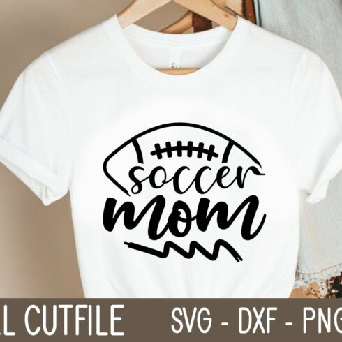 Soccer Mom SVG cover image.