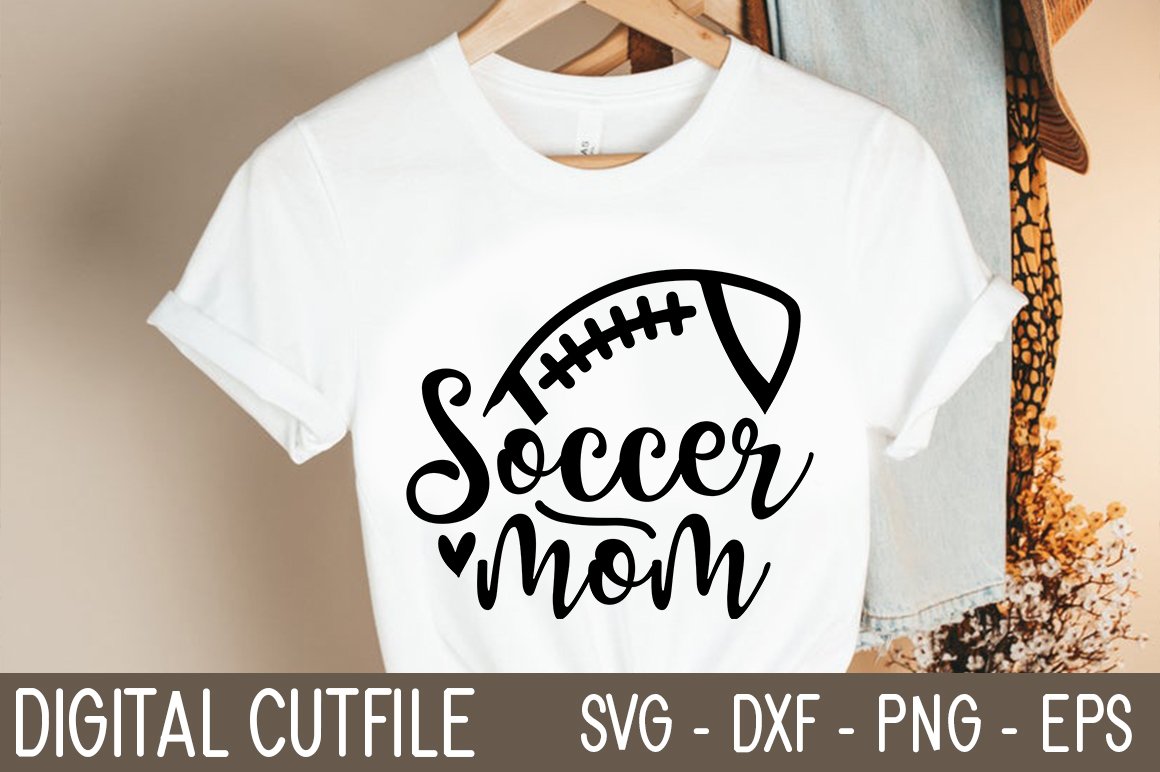 Soccer Mom SVG cover image.