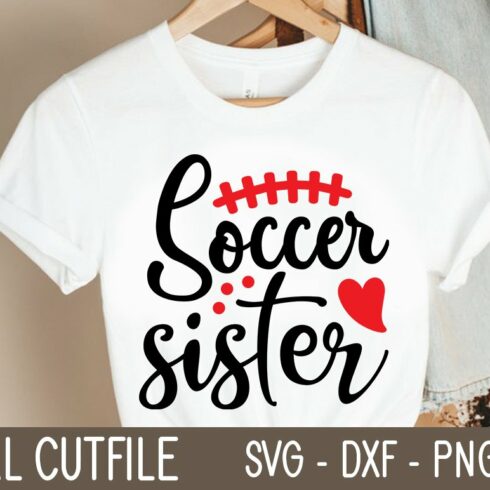 Soccer Sister SVG cover image.